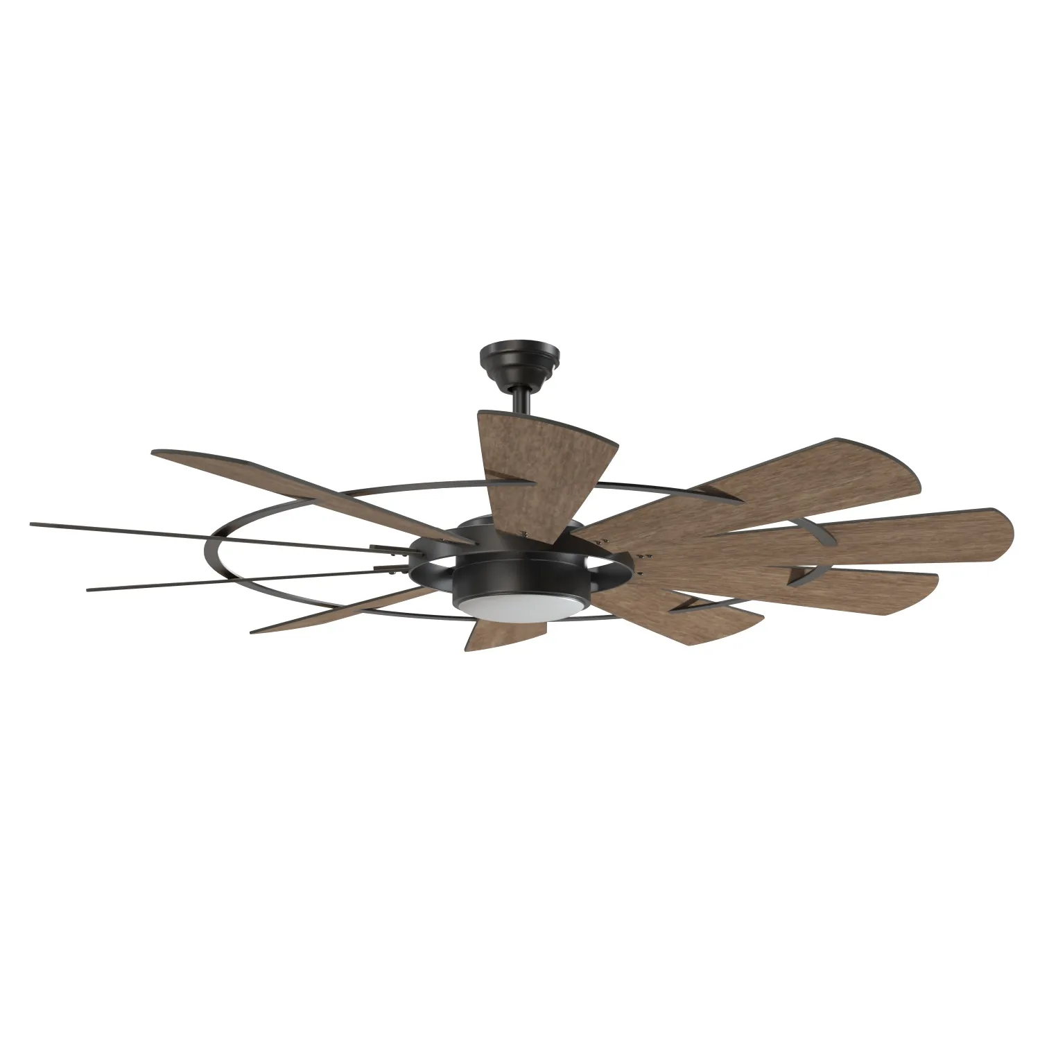 Henderson Integrated LED Indoor Ceiling Fan with Light PBR 3D Model_04